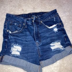 american eagle jean shorts